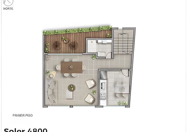 Oasis en Palermo c/ Terraza, Jacuzzi y Playroom