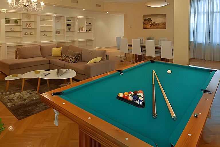 Majestuoso Estilo Frances en Recoleta Mesa de Pool