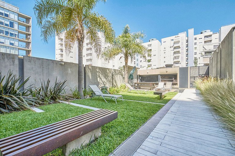 Super Moderno con Piscina, BBQ, Sauna y Seguridad