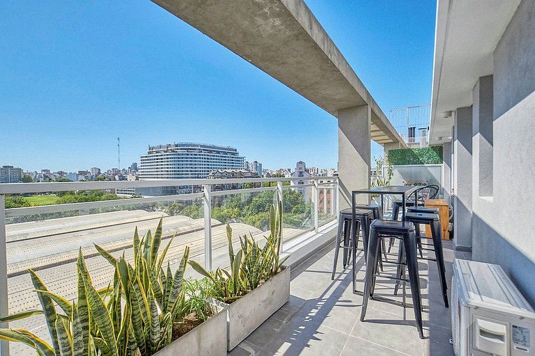 Amplio y Moderno con Piscina, BBQ, Sauna y Vistas