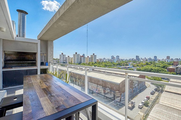 Amplio y Moderno con Piscina, BBQ, Sauna y Vistas