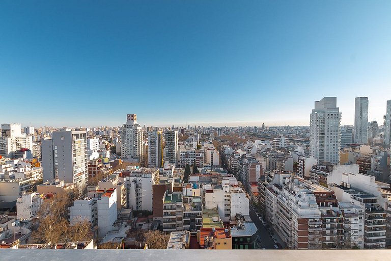 Torre 5* con Piscina, Gimnasio y Sauna en Palermo Soho