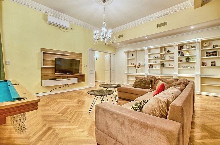 Majestuoso Estilo Frances en Recoleta Mesa de Pool