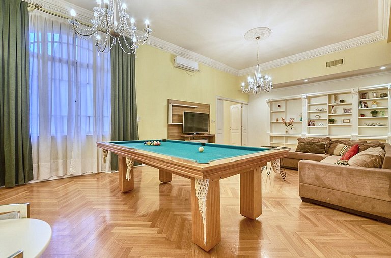 Majestuoso Estilo Frances en Recoleta Mesa de Pool