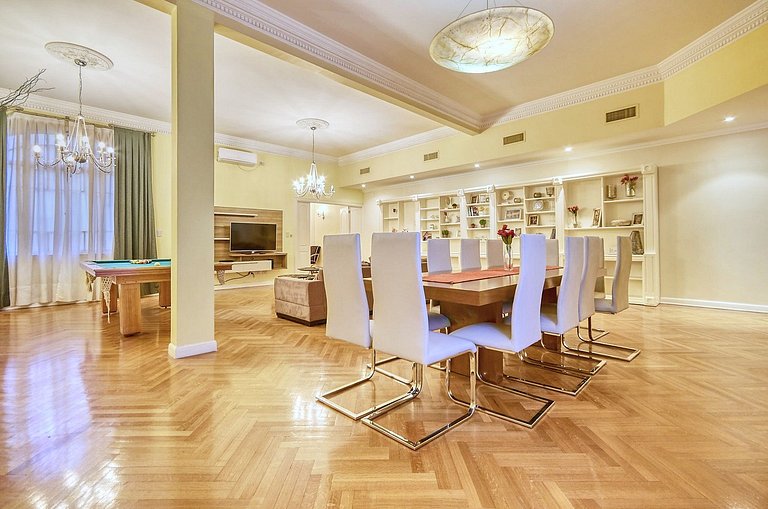 Majestuoso Estilo Frances en Recoleta Mesa de Pool