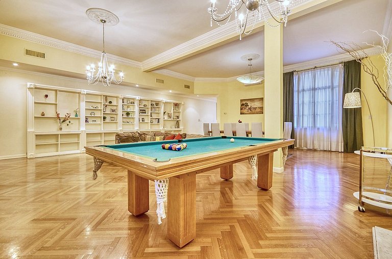Majestuoso Estilo Frances en Recoleta Mesa de Pool