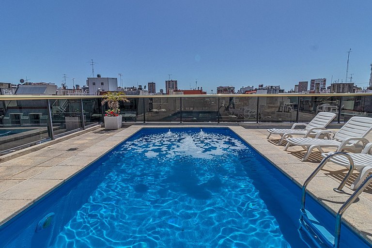 Suite King en Recoleta con Piscina y Gimnasio