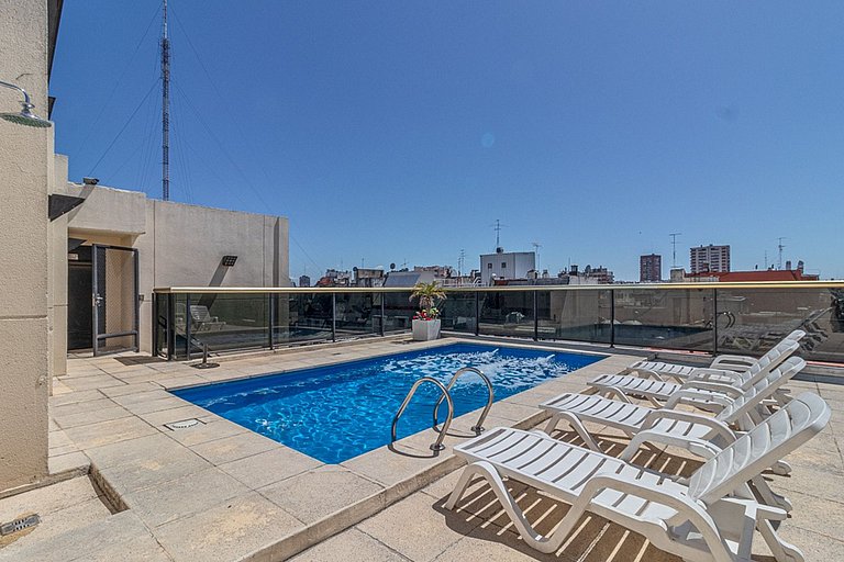 Suite King en Recoleta con Piscina y Gimnasio