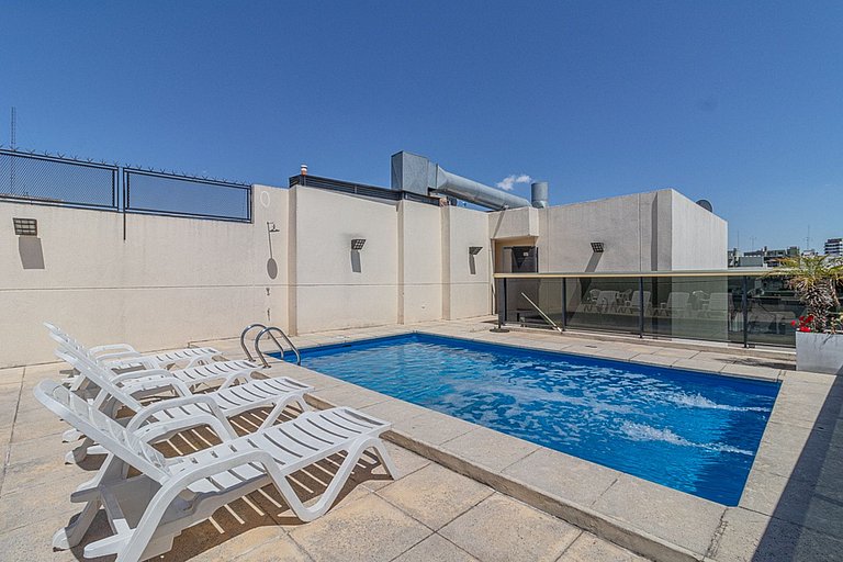 Suite King en Recoleta con Piscina y Gimnasio